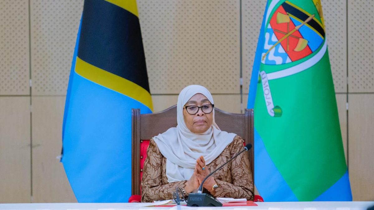 Tanzania President Samia Suluhu. PHOTO/ @ikulumawasliano