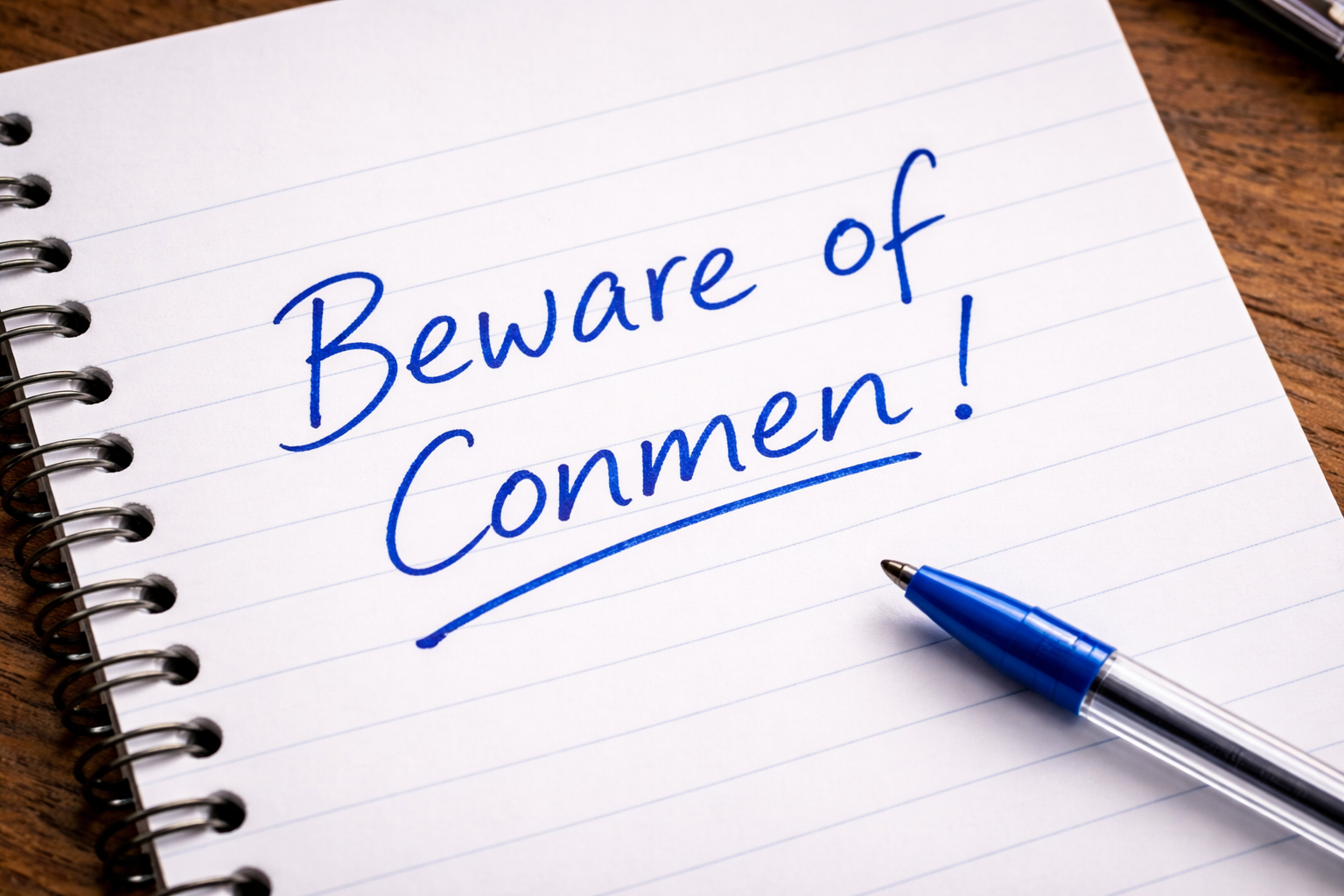 How to avoid being conned when buying land