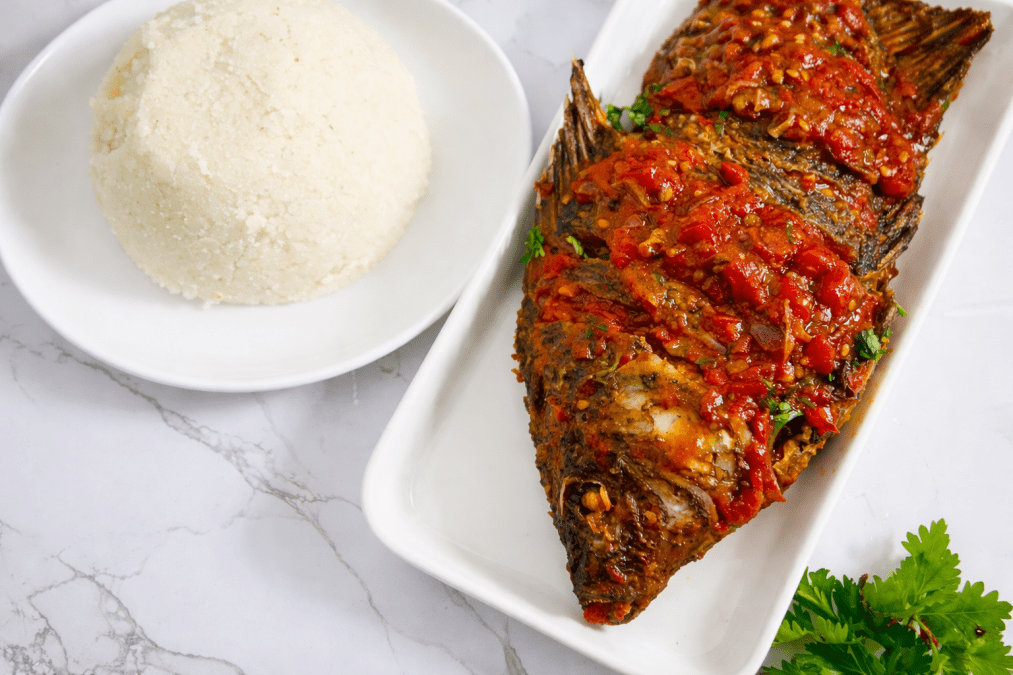 A wet fish. PHOTO/Photo generated by AI