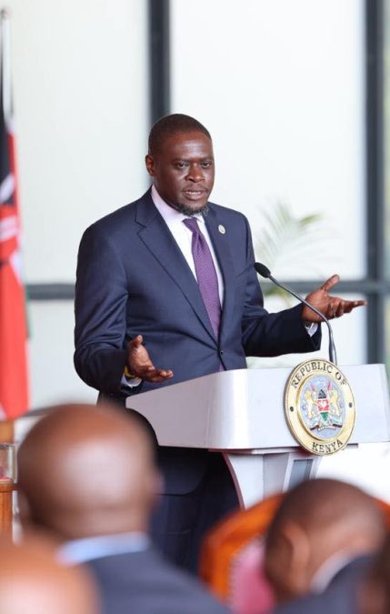 Nairobi County Governor Johnson Sakaja during a past event. PHOTO/https://web.facebook.com/sakaja