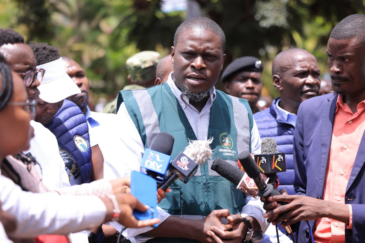 Nairobi Governor Johnson Sakaja during a past event. PHOTO/https://www.facebook.com/sakaja