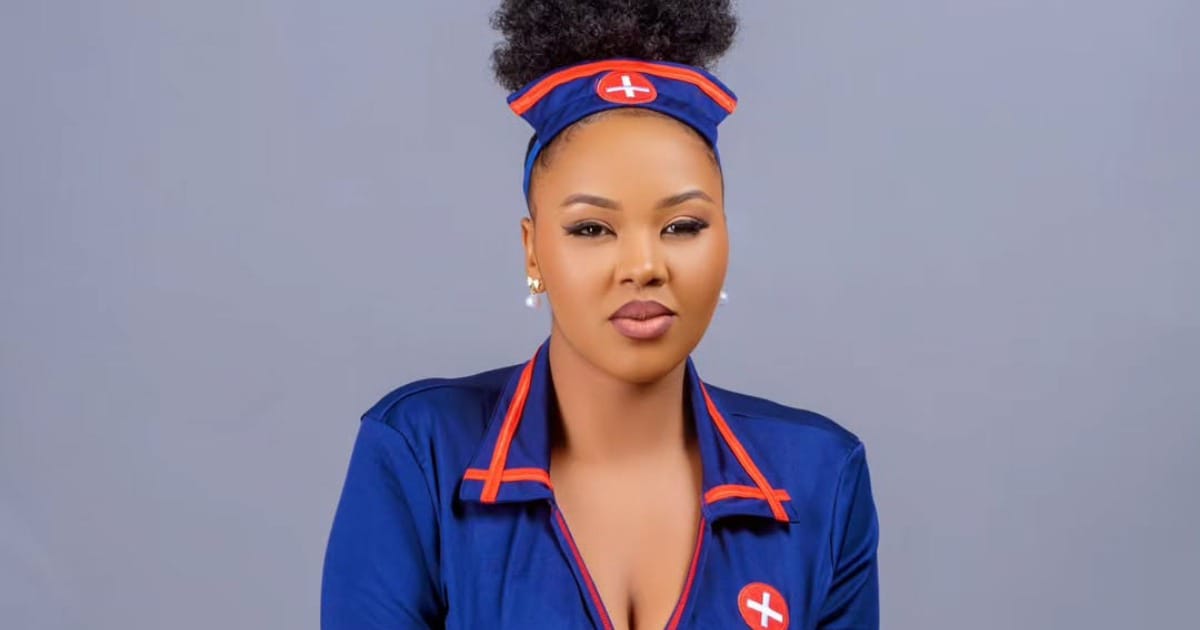 Nurse Judy poses for a photo. PHOTO/@nurse_judy_ke/Instagram