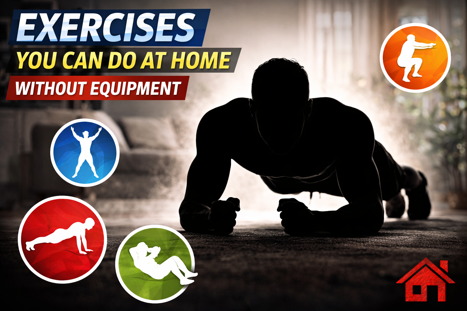 Exercises you can do at home without equipment