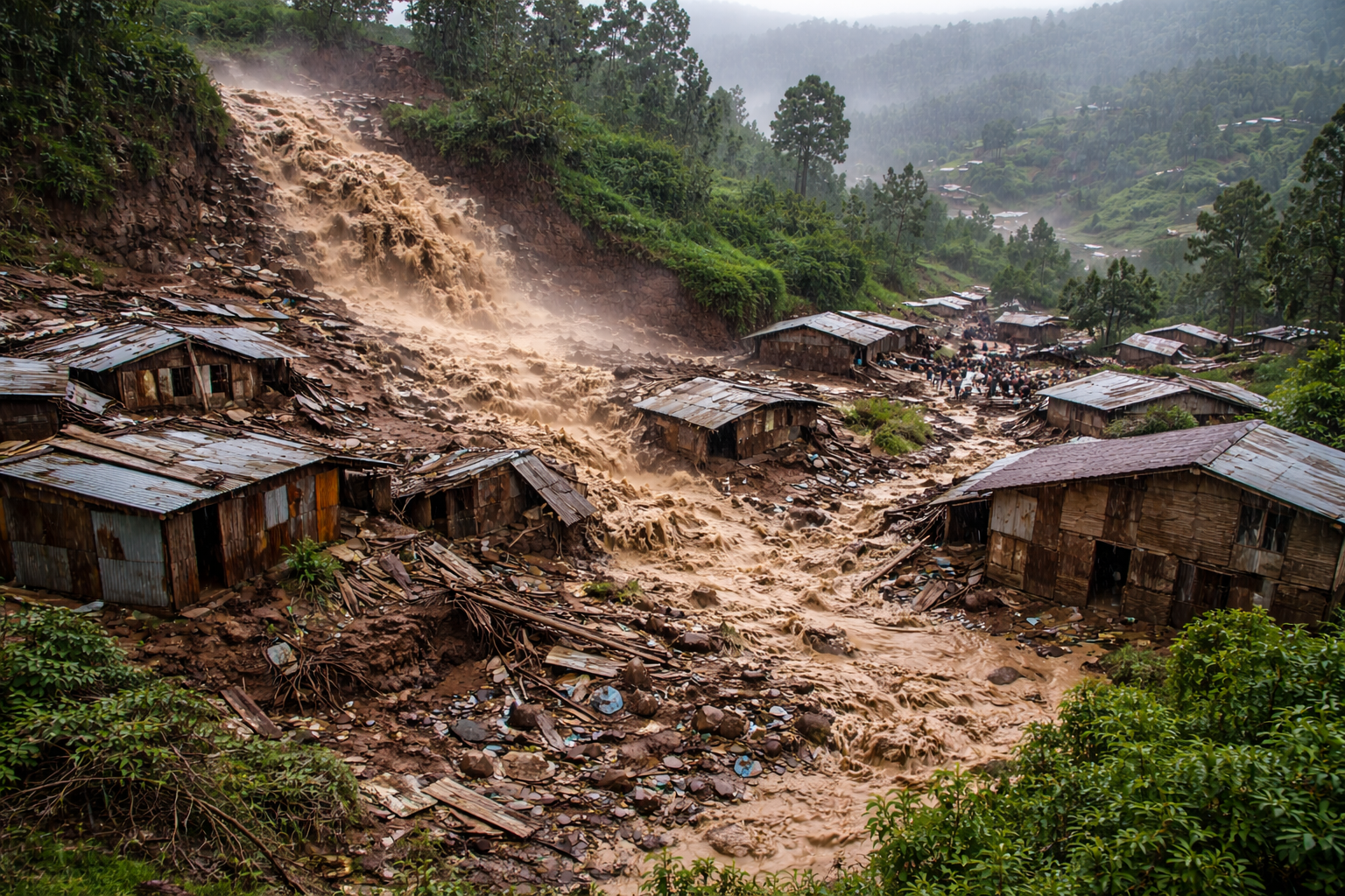 Ethiopia floods and landslides kill 30 in Gamo Zone