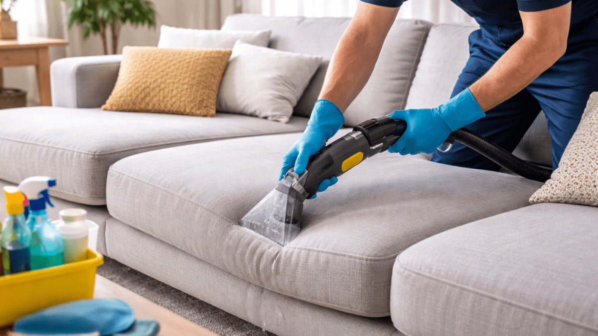 How to clean your sofa seats effectively