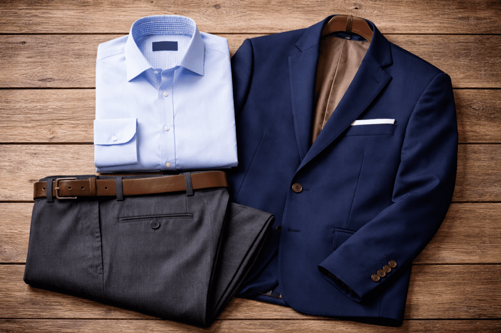 A photo of official outfits that are properly ironed PHOTO/ChatGPT