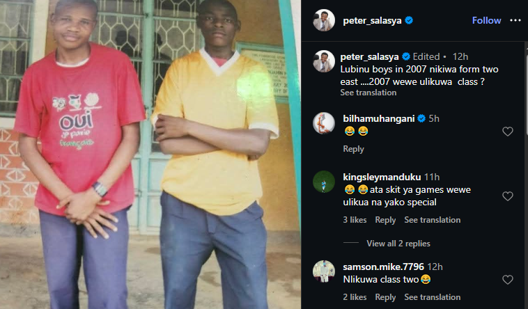 A post shared by Peter Salasya on Instagram. PHOTO/Screengrab by k24 Digital