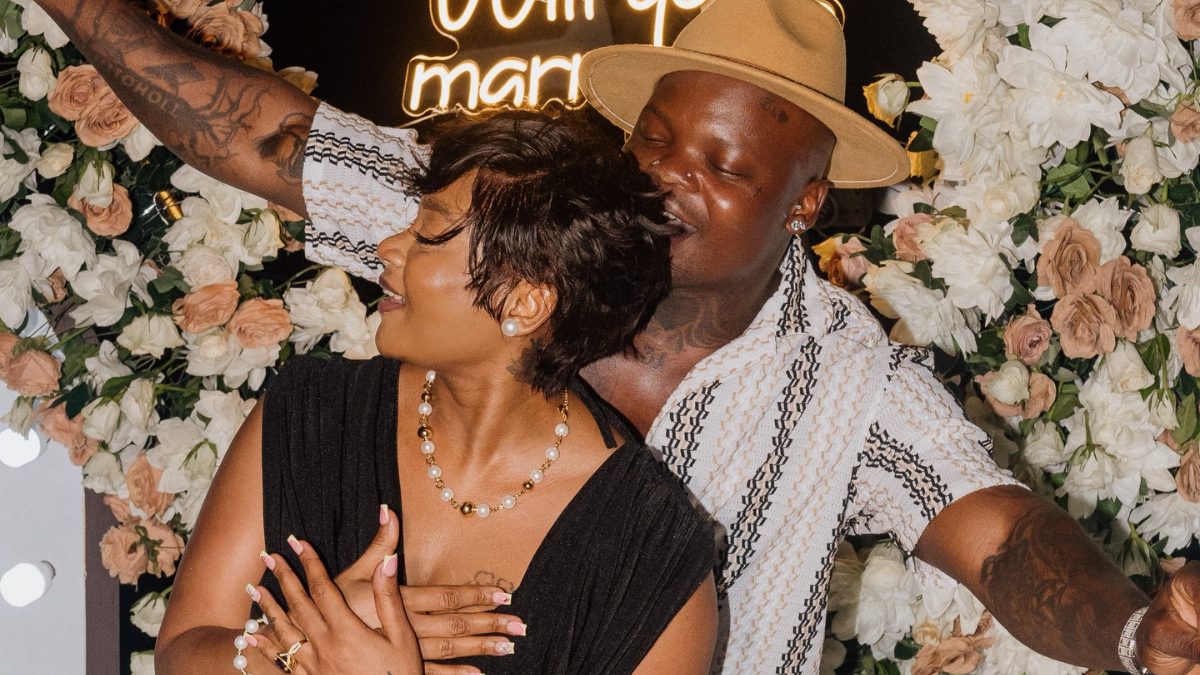 Kajala Frida showers Harmonize with love on his birthday