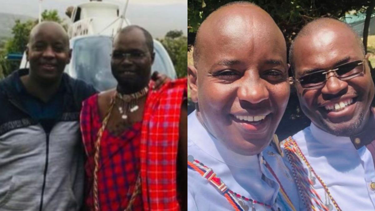 Linus Kaikai and MP Ng'eno during past events. PHOTOS/@linuskaikai/TikTok.