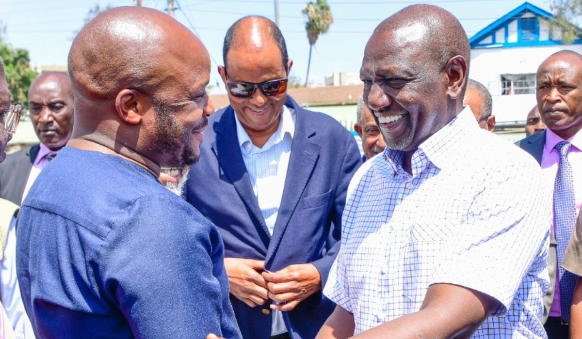 Ruto introduces Jalang’o as Nairobi senator during visit to Dagoretti South