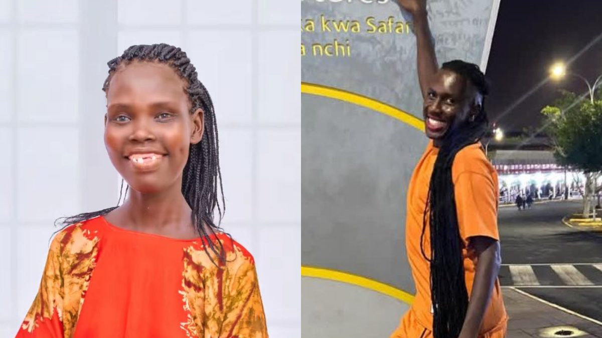A collage of Fardosa and Koin Kores. PHOTOS/@koin_ole_kores, shangazi/Instagram.