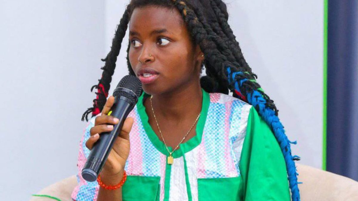 Truphena Muthoni speaking during a past interview. PHOTO/https://www.facebook.com/truphena.dmuthoni