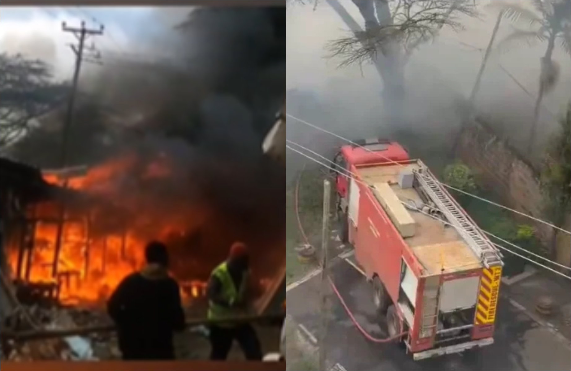 Toi market traders count losses after early morning inferno
