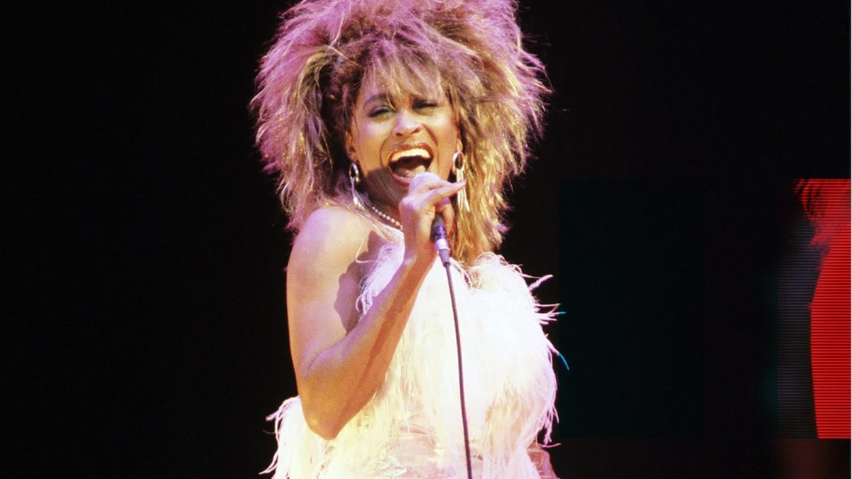 The late musician Tina Turner