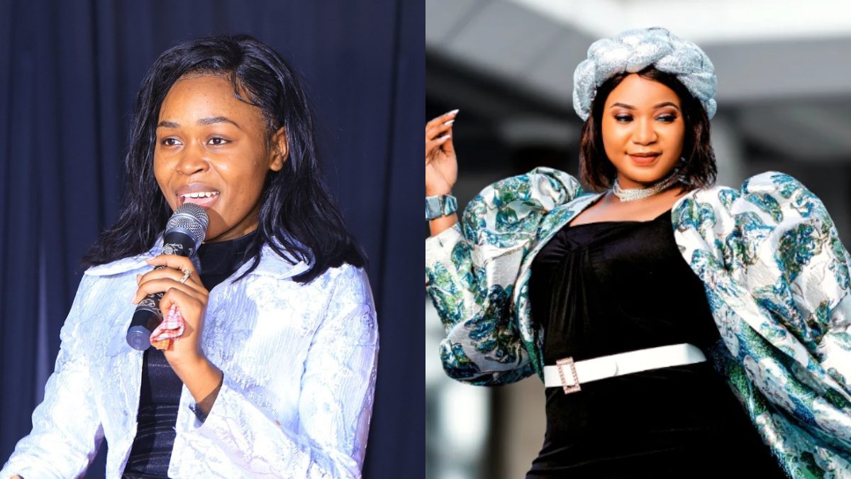 Joy Janet and late singer Irene Robert. PHOTOS/https://www.facebook.com/officialjoyjanet