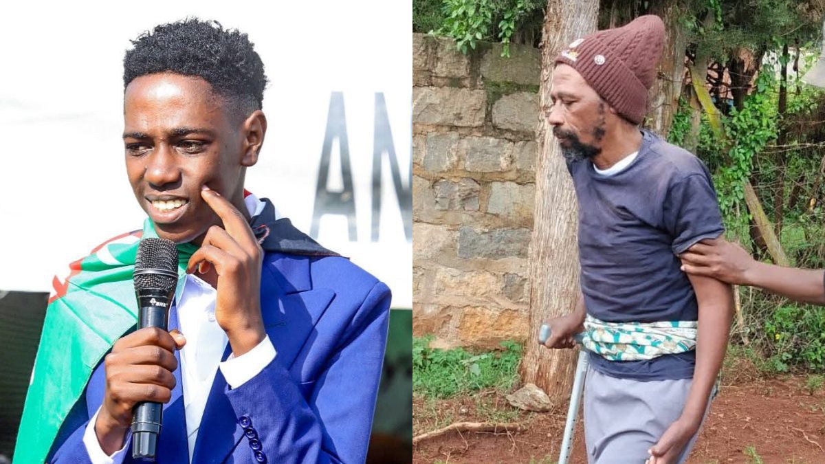 Kaluma Boy and his father. PHOTOS/https://www.facebook.com/profile.php?id=61581859767084