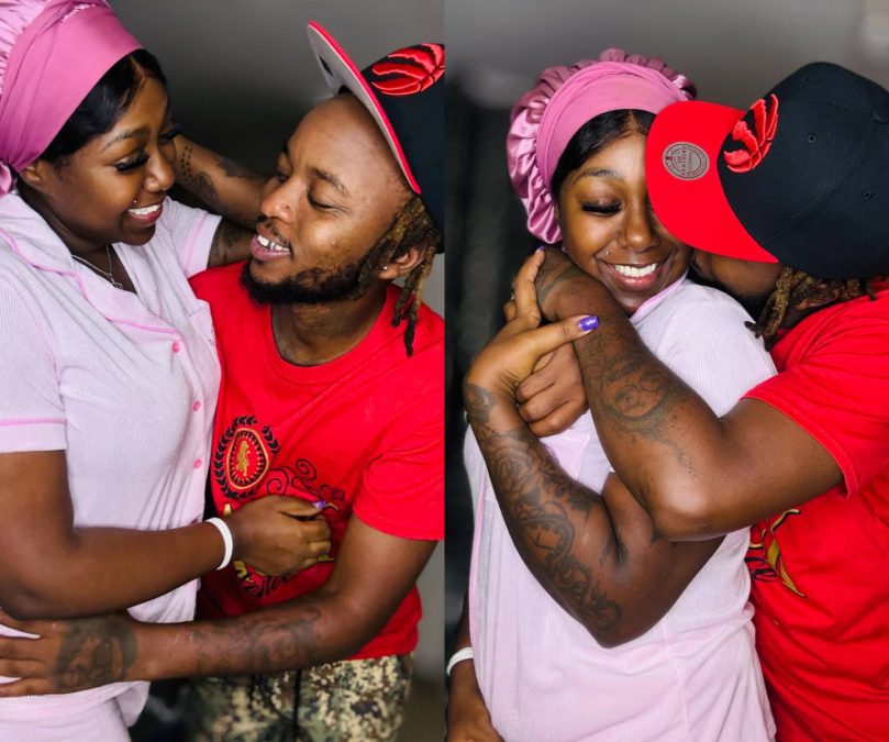 Producer Magix Enga and his wife Joy. PHOTO/@magix_enga/Instagram
