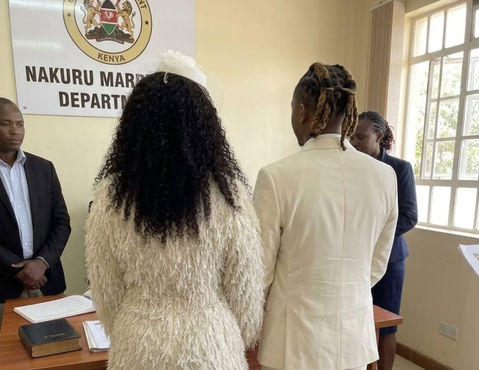 Magix Enga ties the knot in civil wedding