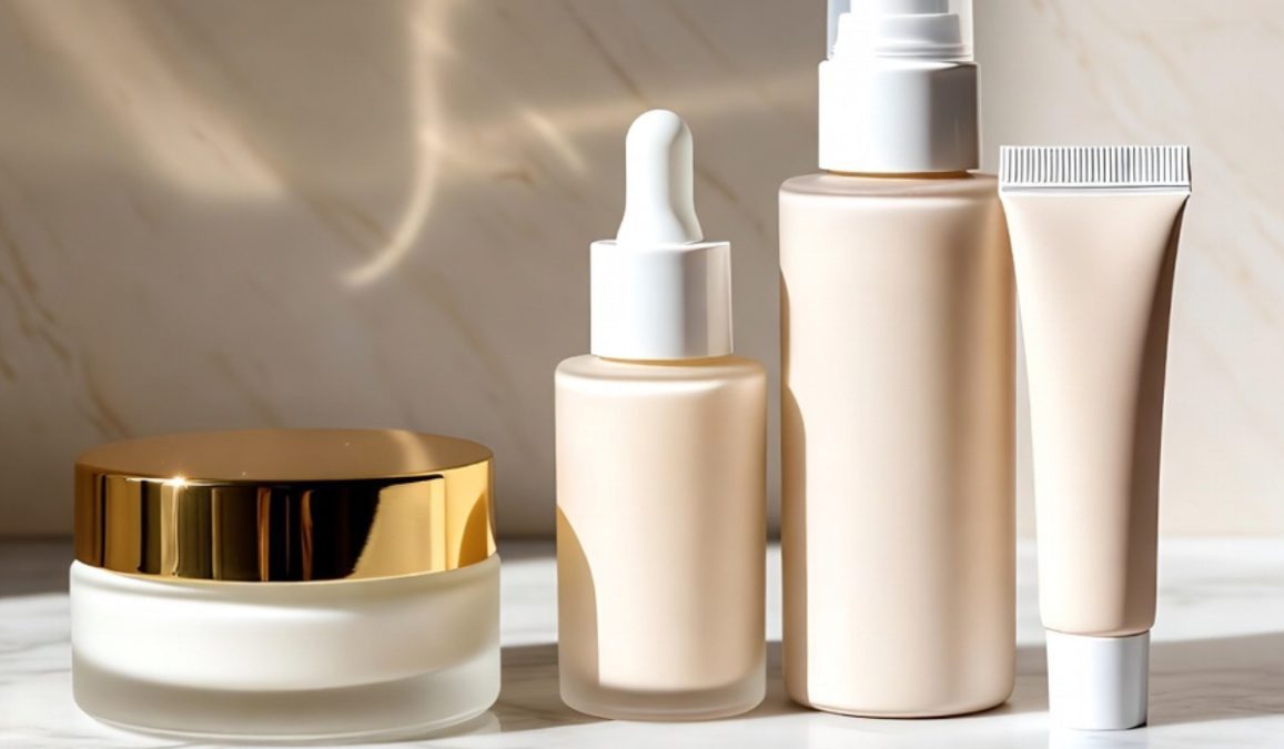 Skincare products. PHOTO/AI