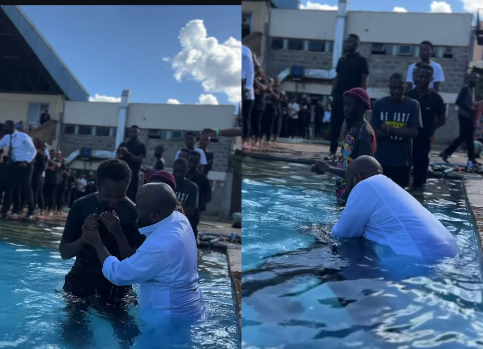Moji Shortbabaa overjoyed after baptising his brother