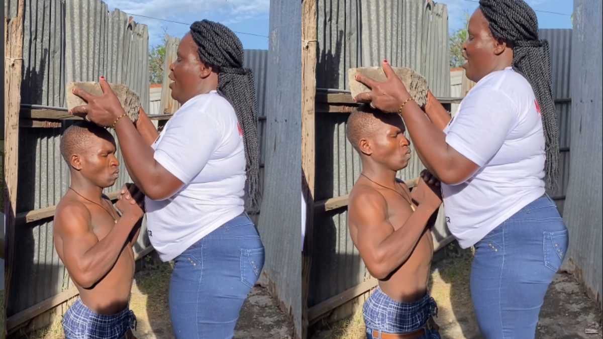 Weka mawe: Mbavu Destroyer’s mother prays for him ahead of Majembe showdown