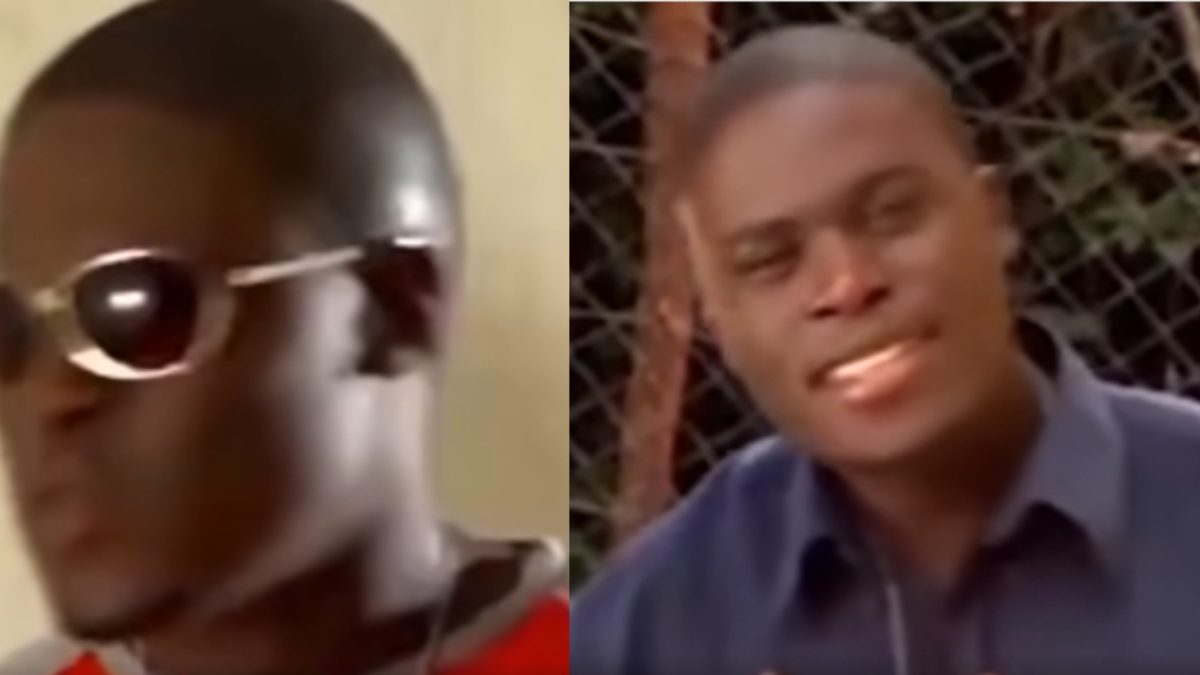 Johnson Sakaja rapping in a past music video. PHOTO/screengrab by K24 Digital from a video posted by https://www.facebook.com/watch/?v=349628217244509