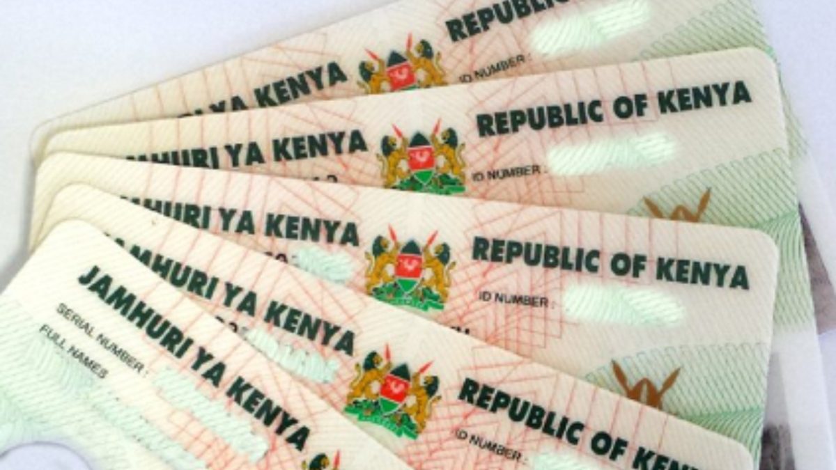 How to change your name on a Kenyan National ID