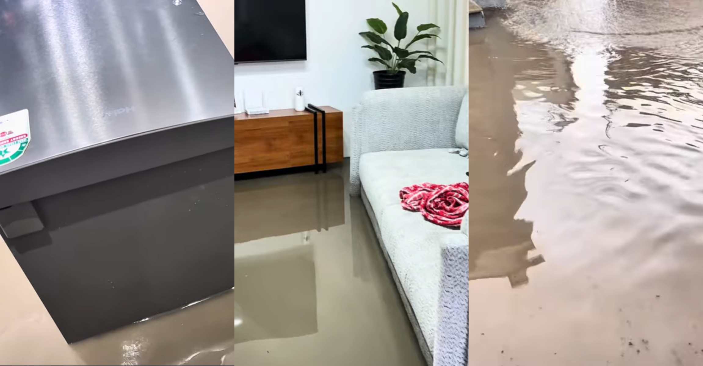 Thee Summer family counts losses after heavy downpour floods their home