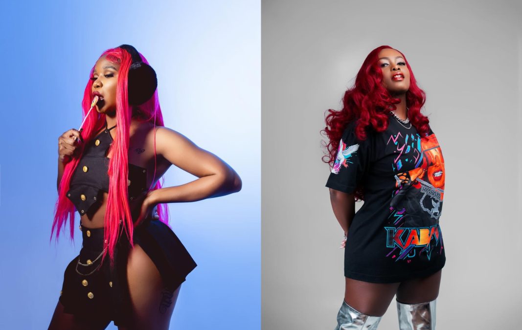 A collage of Dyana Cods and Maandy. PHOTO/@dyana.cods/@maandygram/Instagram