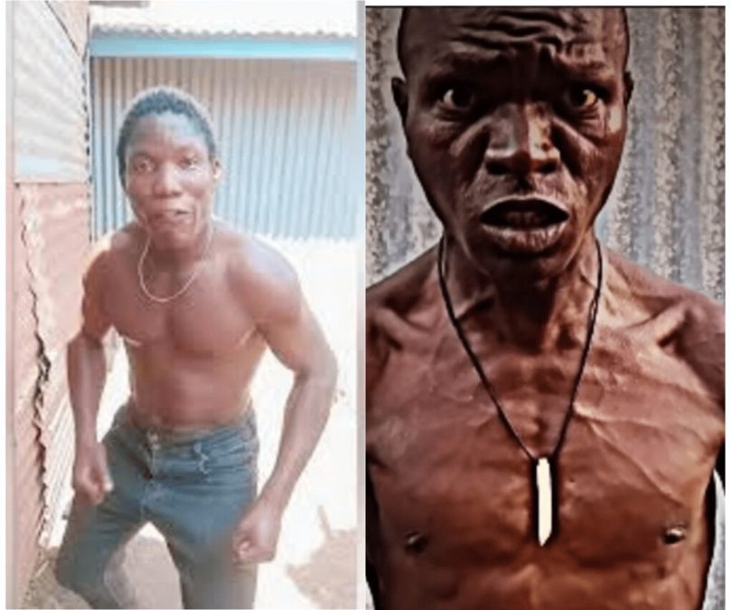 A collage of Amateur boxers Majembe (left) and Mbavu the Destroyer (right). PHOTO/@majembe/@mbavu.254 /instagram