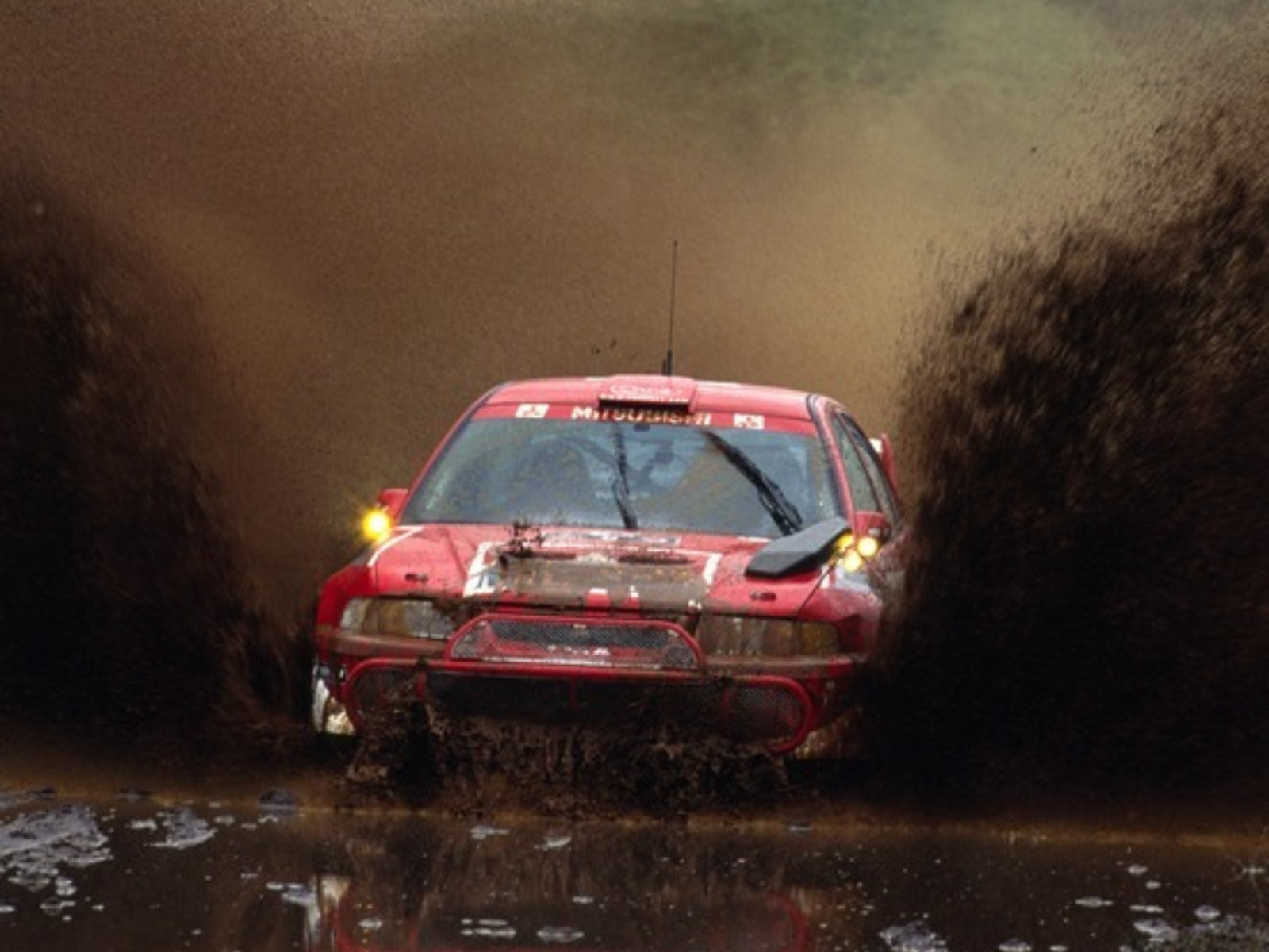 A WRC driver in action. PHOTO/https://www.facebook.com/WorldRally