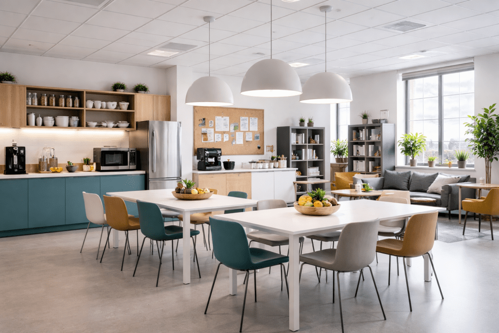 A widershot of a staffroom. PHOTO/Photo generated by AI