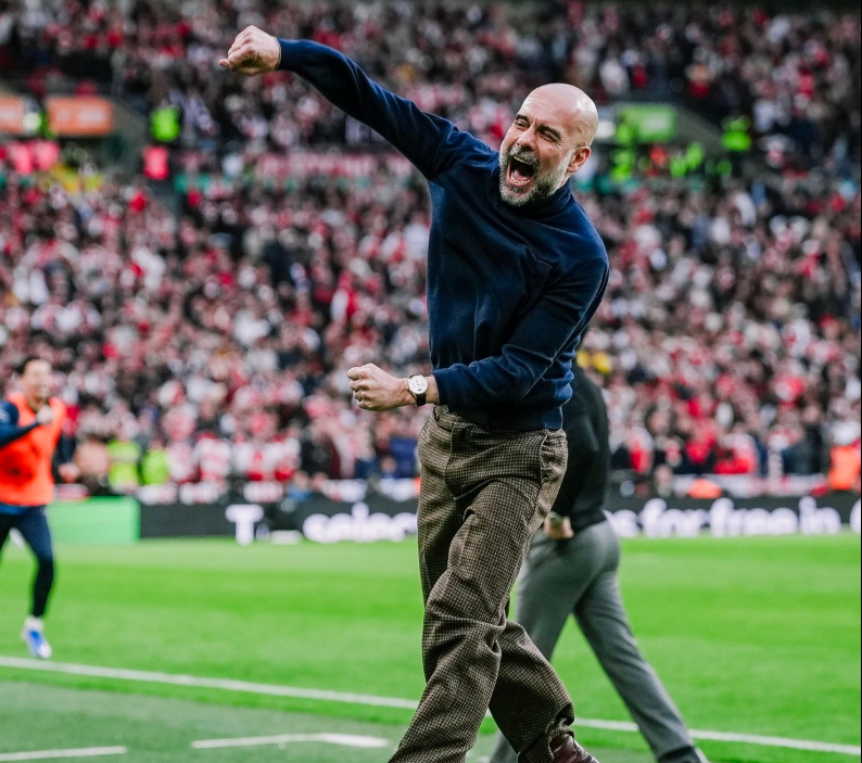 Guardiola warns City against losing focus after closing gap on leaders Arsenal