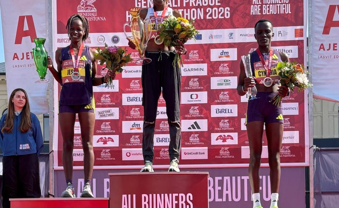 Team Kenya dominates Prague Half Marathon with 5 on podium