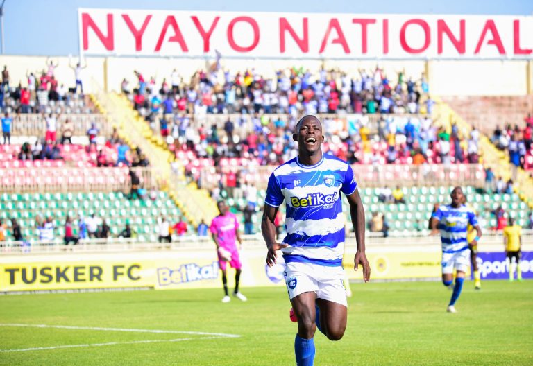 Brace-hero Ssenyonjo challenges AFC Leopards teammates to keep fighting as title race heats up