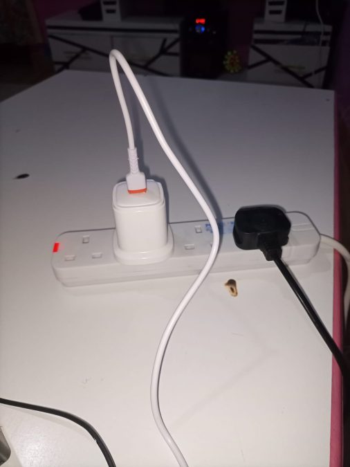 A portrait photo of a charging extension. PHOTO/David Nthua