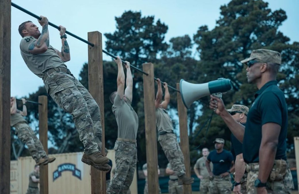 One of the scenes in War Machine. PHOTO/@alanritchson/Instagram