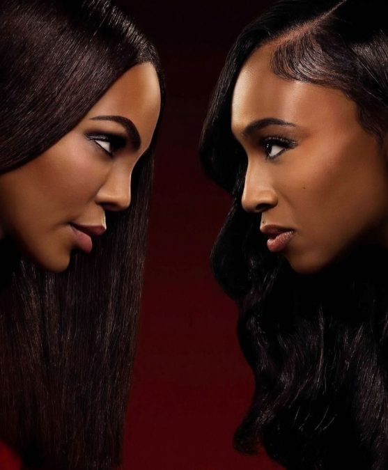 Beauty in Black characters Kimmie and Mallory. PHOTO/@beautyinblacknetflix/Instagram