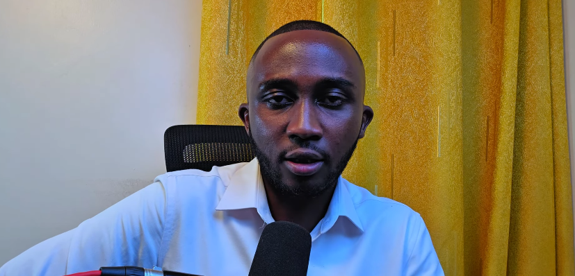 TikToker Elvis speaks during a past show. PHOTO/Screengrab by K24 Digital from YouTube by @elvisw.5406