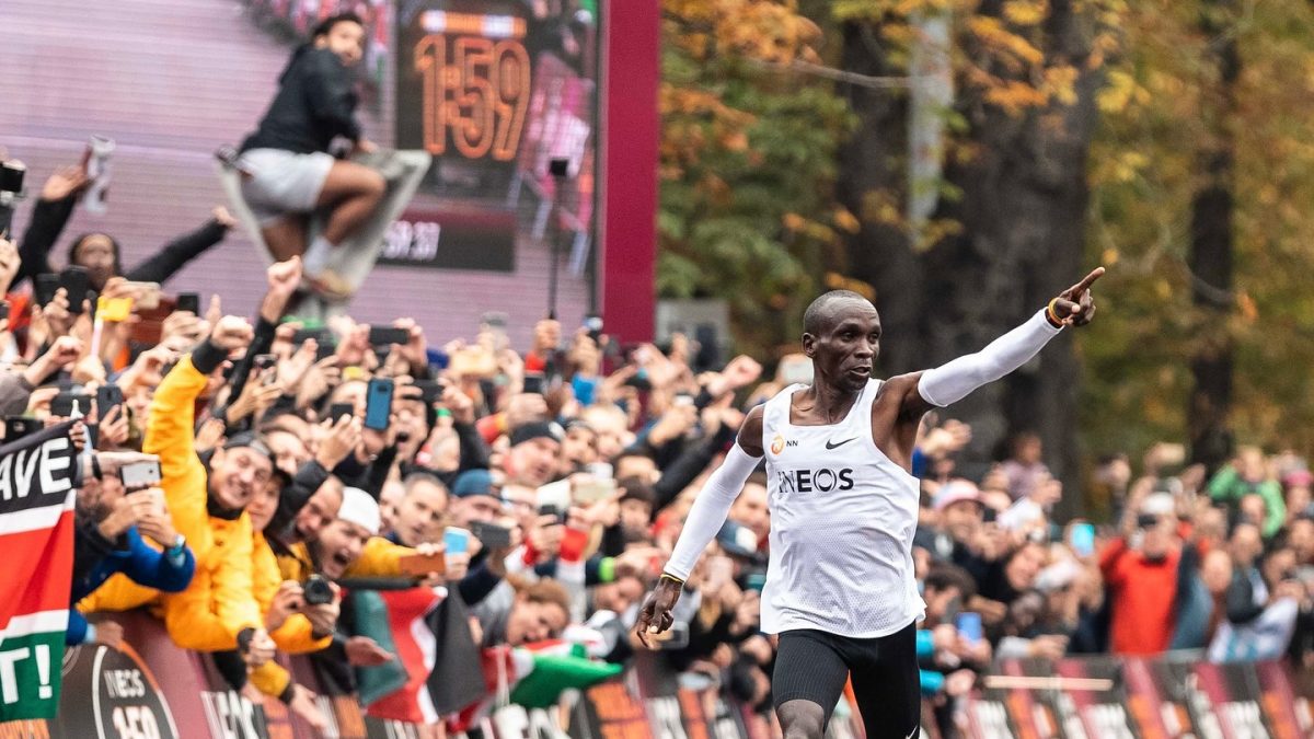 Eliud Kipchoge reflects on his difficult early life in Nandi before breaking into global stardom