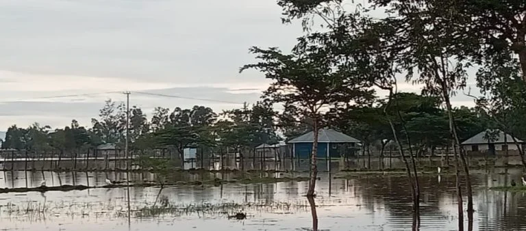 Floods reported in Wang’chieng Ward, Kisumu County on Saturday, March 7, 2026. PHOTO/@KenyaRedCross/X