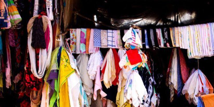 A close-up shot of second -hand clothes. PHOTO/ChatGPT/David Nthua
