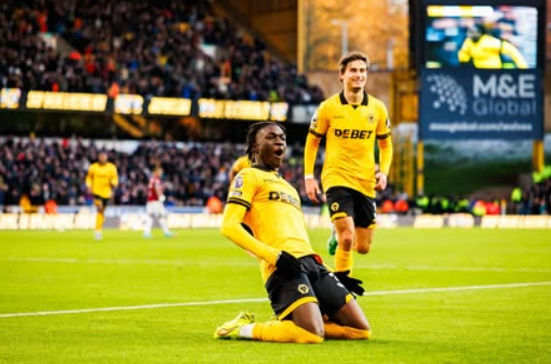 Wolves star Mateus Mane during a past match. PHOTO/@mateus.mane11/X