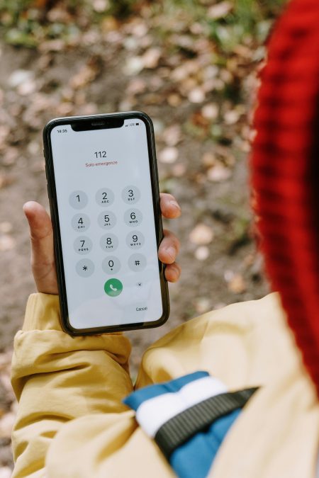 Someone using a phone. PHOTO/Pexels