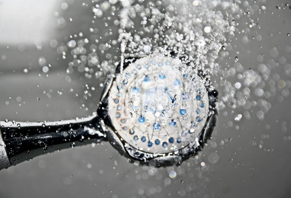 Shower running. Image used for illustration purposes. PHOTO/Pexels