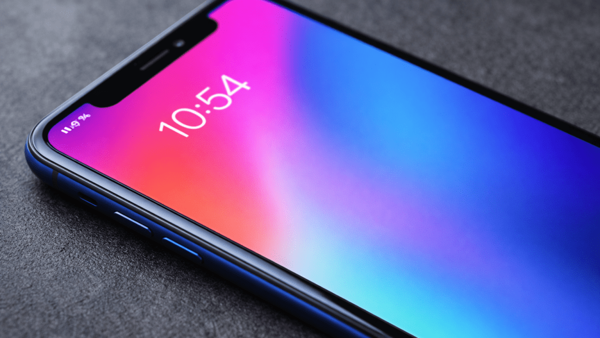 A smartphone placed somewhere. PHOTO/Photo generated by AI