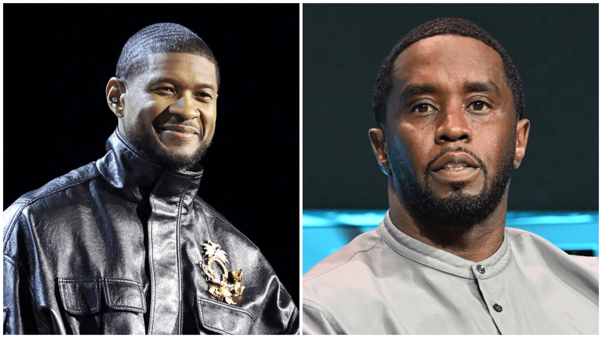 Photo Collage of Singer Usher and American rapper Sean Combs alias Diddy. PHOTO/@Diddy/X/https://www.facebook.com/usher/