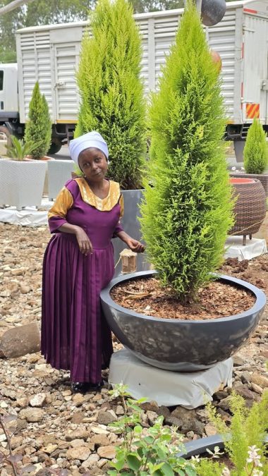 Rahab Muthoni during a past event. PHOTOS/https://www.facebook.com/profile.php?id=61588661064831