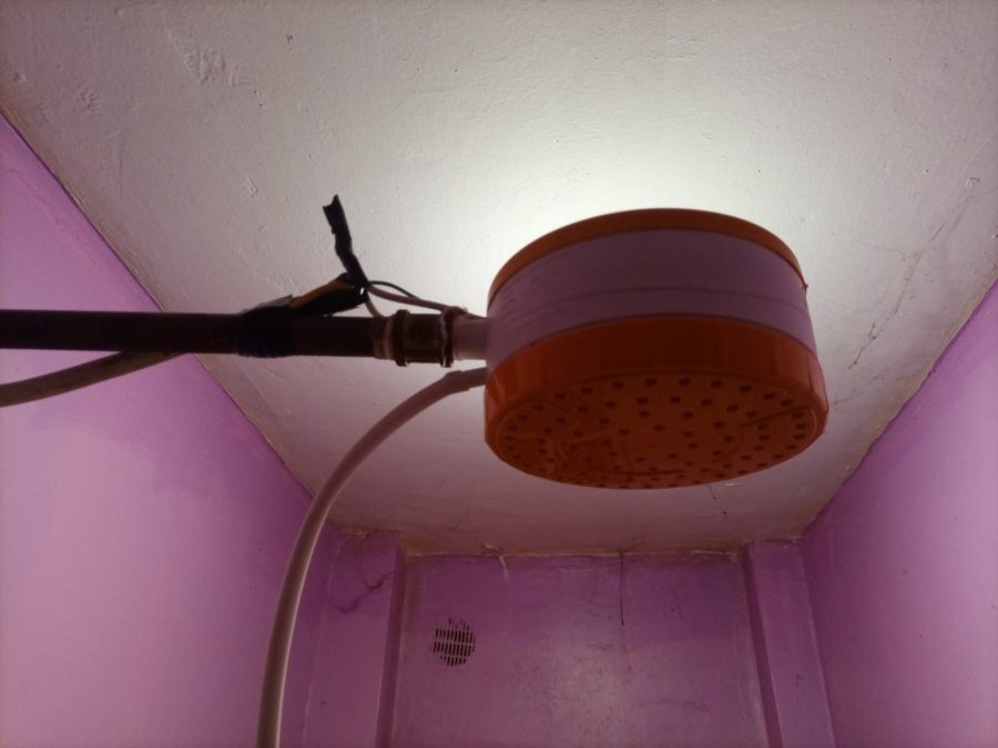 A widershot of an instant shower head. PHOTO/David Nthua