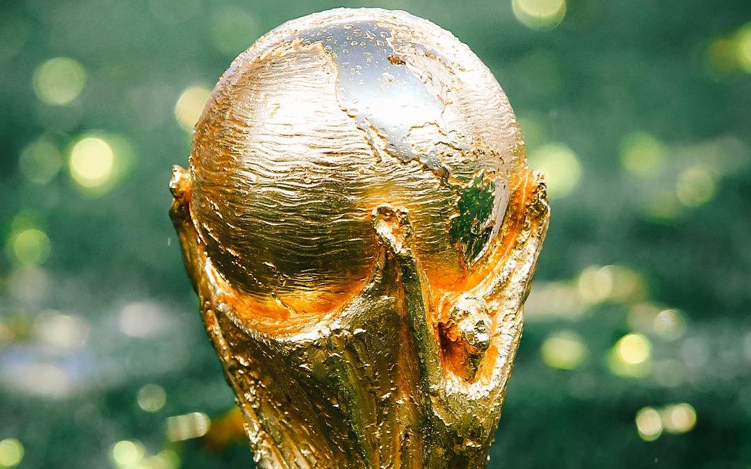 FIFA World Cup trophy. PHOTO/https://www.facebook.com/fifaworldcup